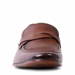 SteveMadden DOLLAS TAN LEATHER MEN'S SHOES