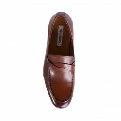 SteveMadden DOLLAS TAN LEATHER MEN'S SHOES
