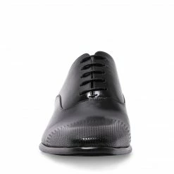 SteveMadden MEN'S SHOES JAMIEE BLACK LEATHER