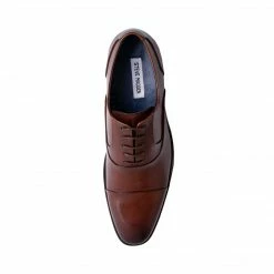 SteveMadden JOAQUIN TAN LEATHER MEN'S SHOES