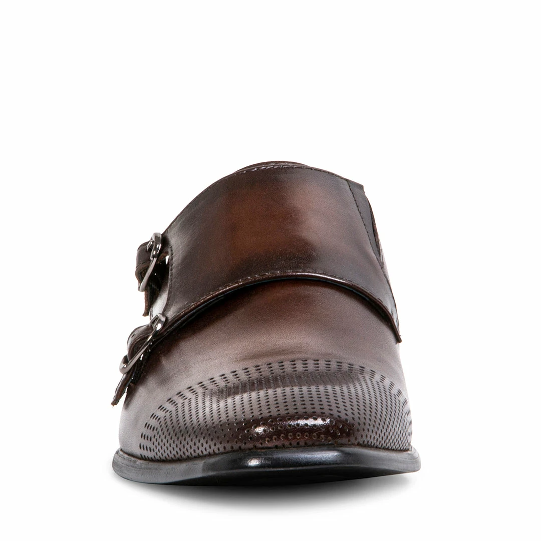 SteveMadden JORDINN BROWN LEATHER MEN'S SHOES