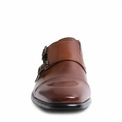 SteveMadden JUNNO TAN LEATHER MEN'S SHOES