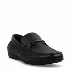 SteveMadden KYSON BLACK LEATHER
