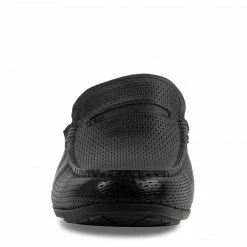 SteveMadden All New MAKKAR BLACK LEATHER