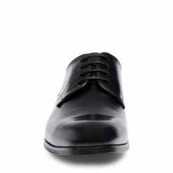 SteveMadden PARSENS BLACK LEATHER
