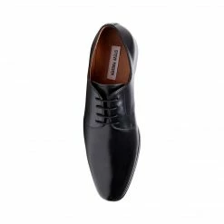 SteveMadden PARSENS BLACK LEATHER