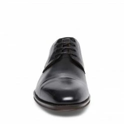 SteveMadden PLOT BLACK LEATHER