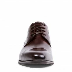 SteveMadden All New PLOT BROWN LEATHER