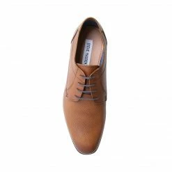 SteveMadden MEN'S SHOES POMONA TAN LEATHER