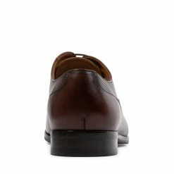 SteveMadden MEN'S SHOES PRIVATE BROWN LEATHER