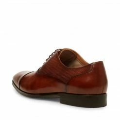 SteveMadden PRIVATE TAN LEATHER MEN'S SHOES