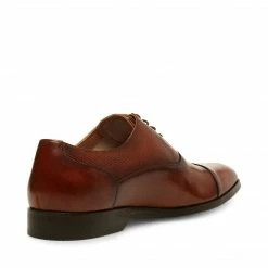 SteveMadden PRIVATE TAN LEATHER MEN'S SHOES