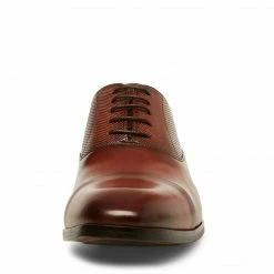 SteveMadden PRIVATE TAN LEATHER MEN'S SHOES