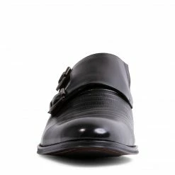 SteveMadden RAVANN BLACK LEATHER