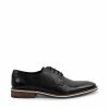 SteveMadden RODRICK BLACK LEATHER MEN'S SHOES