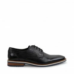 SteveMadden RODRICK BLACK LEATHER MEN'S SHOES