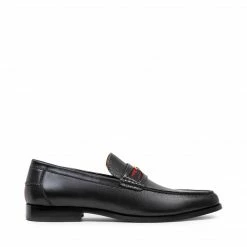 SteveMadden UDAY BLACK LEATHER MEN'S SHOES
