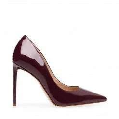 SteveMadden VALA BURGUNDY PATENT The Wedding Edit