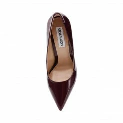 SteveMadden VALA BURGUNDY PATENT The Wedding Edit