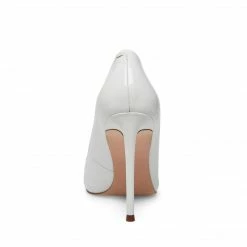 SteveMadden VALA WHITE PATENT