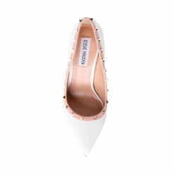 SteveMadden VIVVAA WHITE PATENT The Wedding Edit