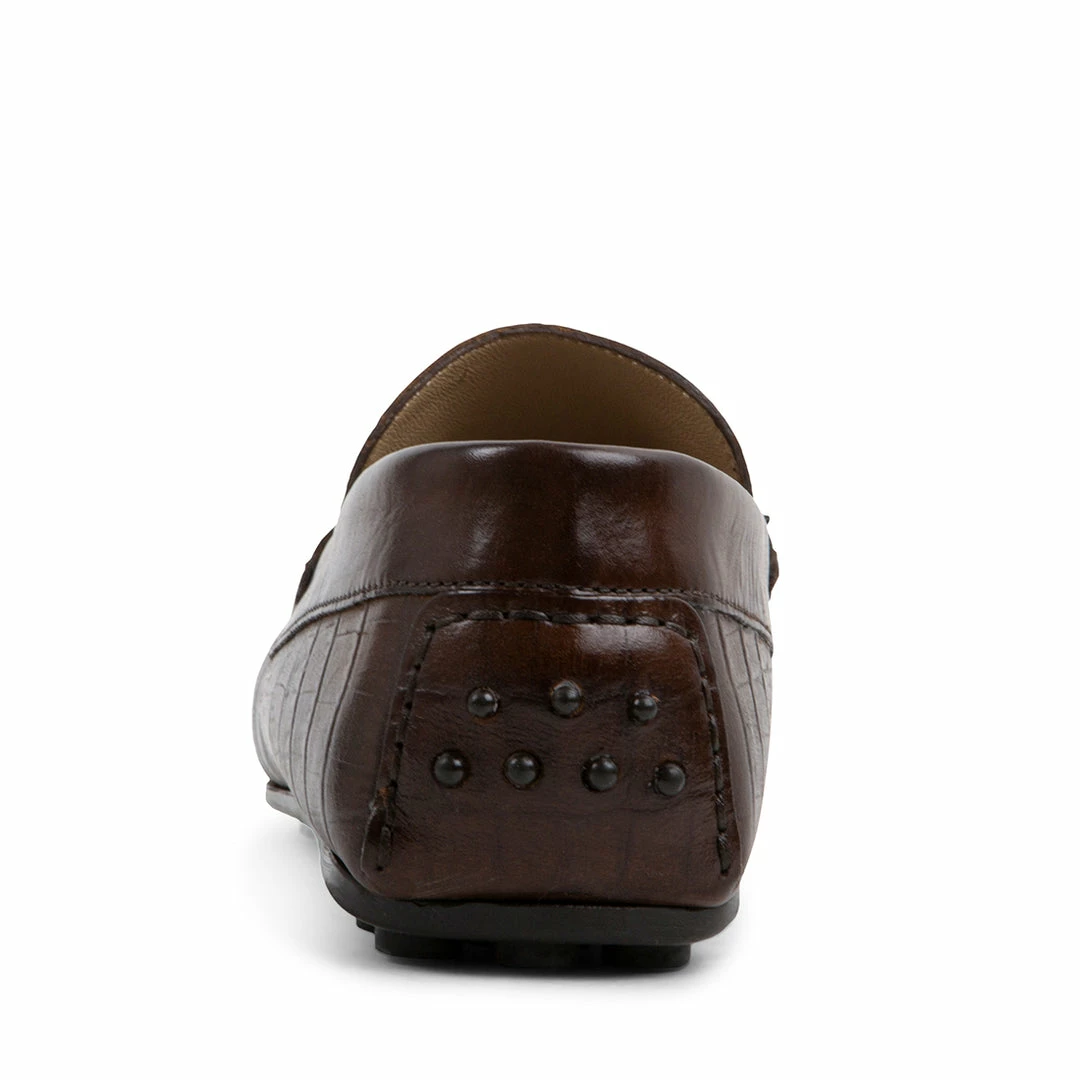SteveMadden All New YORKK BROWN EXOTIC