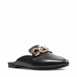SteveMadden All New FEARN BLACK LEATHER
