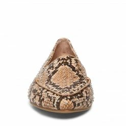 SteveMadden FEATHERS TAN EXOTIC