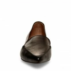 SteveMadden All New FEATHER BLACK LEATHER