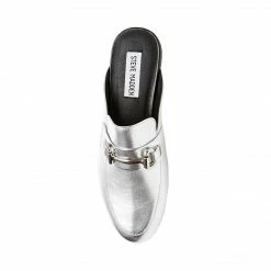 SteveMadden KANDI SILVER LEATHER