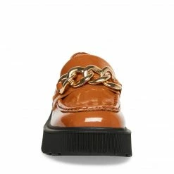 SteveMadden MEADOW TAN PATENT