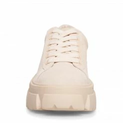 SteveMadden Super Platforms MICHIGANN TAN SUEDE