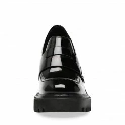 SteveMadden OBSIDIAN BLACK PATENT All New