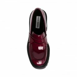 SteveMadden OBSIDIAN BURGUNDY PATENT All New
