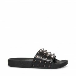 SteveMadden FLASHH BLACK WOMEN'S SHOES