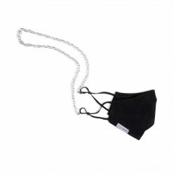 SteveMadden MASK CHAIN SILVER