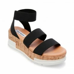 SteveMadden BANDI BLACK Super Platforms