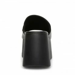 SteveMadden All New CHRISTA BLACK LEATHER