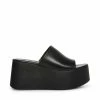 SteveMadden All New CHRISTA BLACK LEATHER