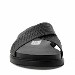 SteveMadden DERANO BLACK LEATHER