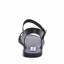 SteveMadden WOMEN'S SHOES DONDDI-M BLACK LEATHER