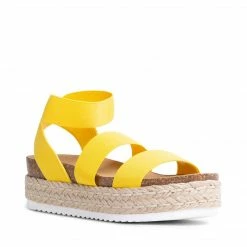 SteveMadden KIMMIE YELLOW Super Platforms