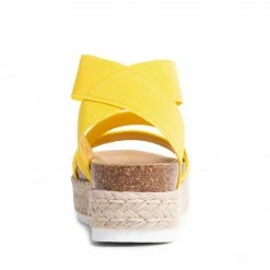 SteveMadden KIMMIE YELLOW Super Platforms