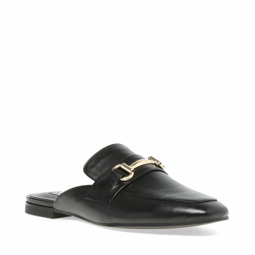 SteveMadden WOMEN'S SHOES KORI BLACK LEATHER