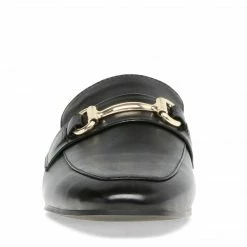 SteveMadden WOMEN'S SHOES KORI BLACK LEATHER