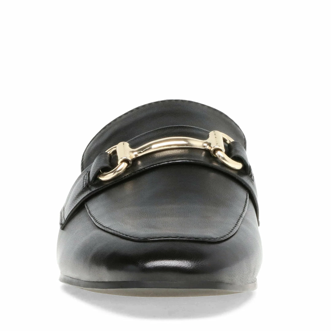 SteveMadden WOMEN'S SHOES KORI BLACK LEATHER