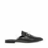 SteveMadden WOMEN'S SHOES KORI BLACK LEATHER