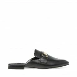 SteveMadden WOMEN'S SHOES KORI BLACK LEATHER