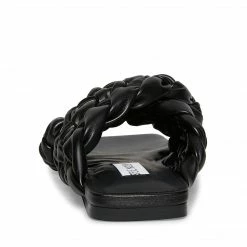SteveMadden MARINAA BLACK Braided Babes