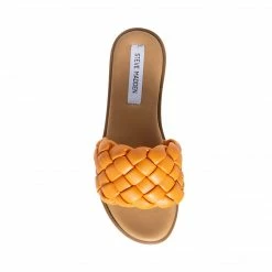 SteveMadden PAISLEE ORANGE Braided Babes